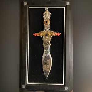 Franklin Mint Decorative Sword with Dragon Handle